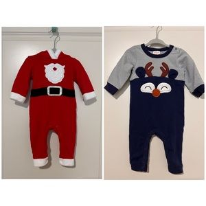 Bundle: Christmas Outfits size 3-6 months